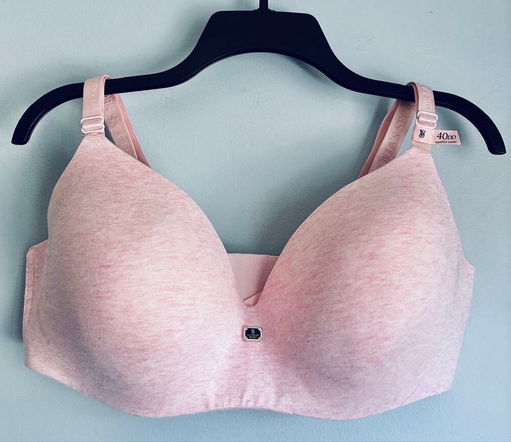 Victoria's Secret T-Shirt Wireless Bra Lightly Lined NWOT 40DD Comfort Casual